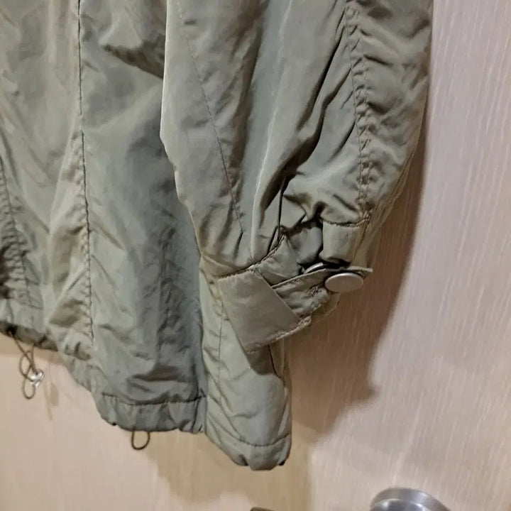 [BUNJANG] Joinus Khaki Hooded Field Jacket (Size 66) / 조이너스 카키색 후드 야상 점퍼사이즈66