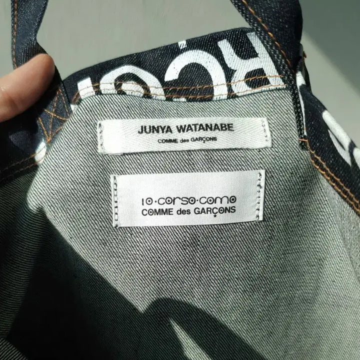 [BUNJANG] Junya Watanabe x 10 Corso Como Denim Tote Bag / Junya Watanabe CDG x 10 Corso Como bag