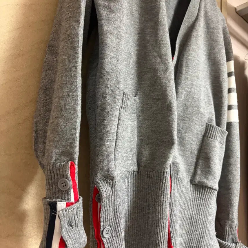[BUNJANG] Thom Browne Gray Cardigan / 톰브라운 회색 가디건