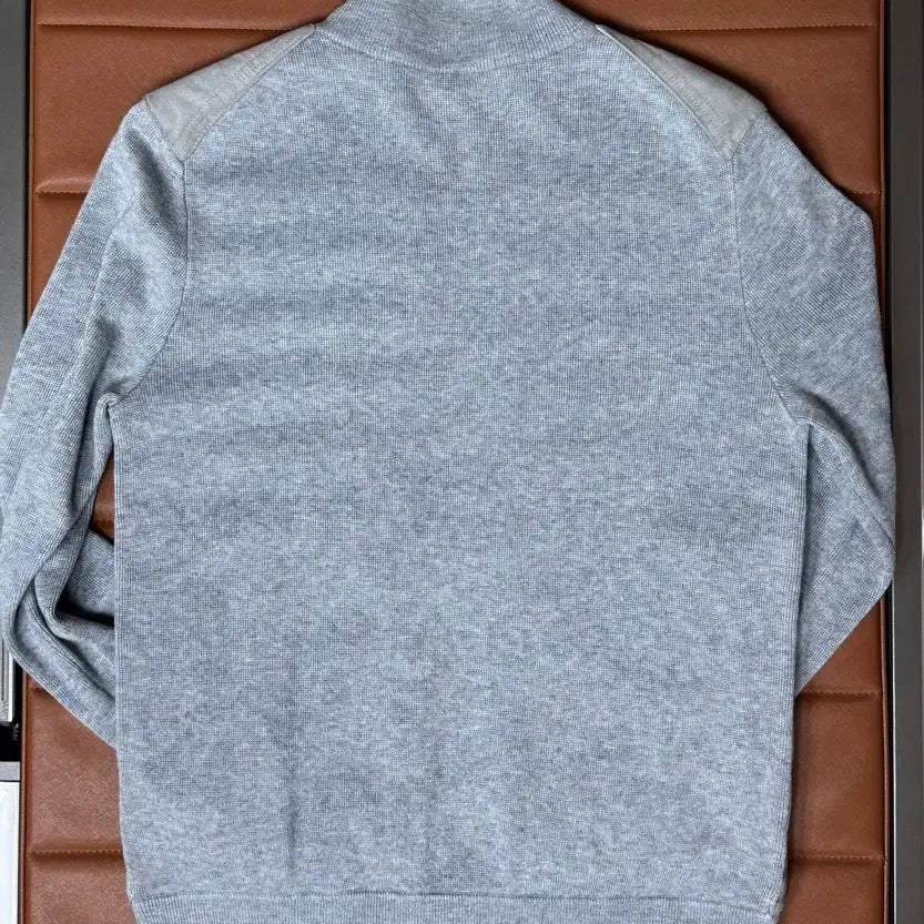 [BUNJANG] REISS Men's Suede Zip-Up Jacket (Size 100) / 리스(REISS) 남성 집업 스웨이드 점퍼 100