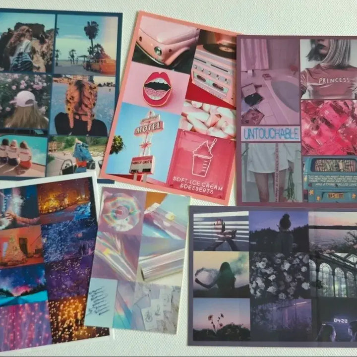 [BUNJANG] Kitsch Decorative Stickers and Memo Pads Set / 키치 다꾸 인스.떡메