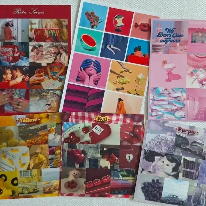 [BUNJANG] Kitsch Decorative Stickers and Memo Pads Set / 키치 다꾸 인스.떡메