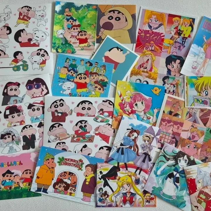 [BUNJANG] Kitsch Decorative Stickers and Memo Pads Set / 키치 다꾸 인스.떡메