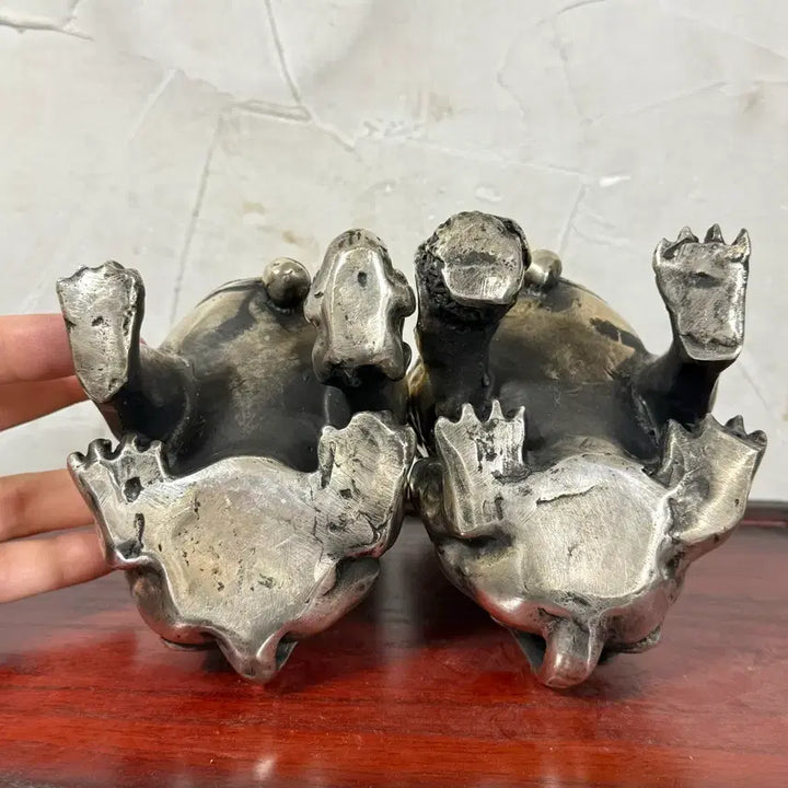 [BUNJANG] Donghae Bronze Haetae Statue - Cafe / Office Decor / 백동 동해태 해태상 카페 이자카야 사무실 인테리어 소품 장식용품