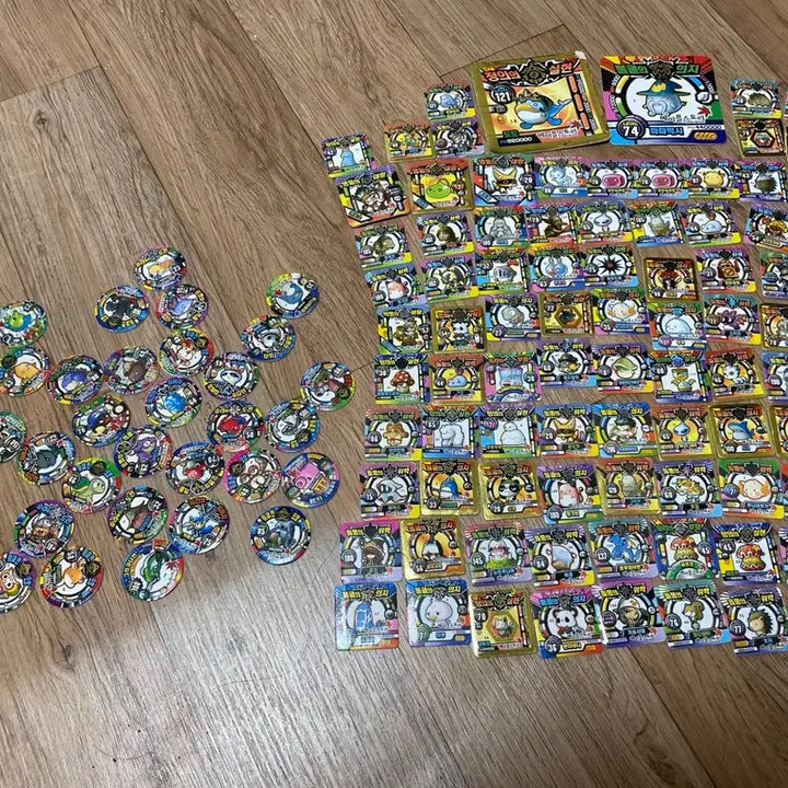 [BUNJANG] Various Stickers Bundle Set / 희귀 고전문구 딱지 고전딱지 일괄 메이플스토리 포켓몬스터