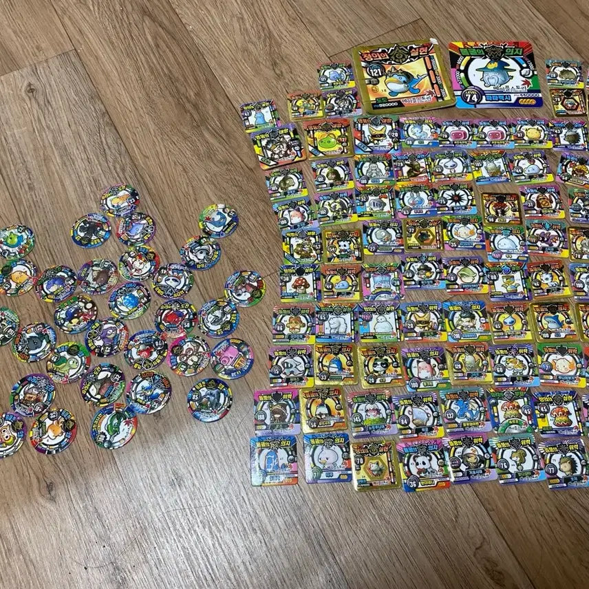 [BUNJANG] Various Stickers Bundle Set / 희귀 고전문구 딱지 고전딱지 일괄 메이플스토리 포켓몬스터