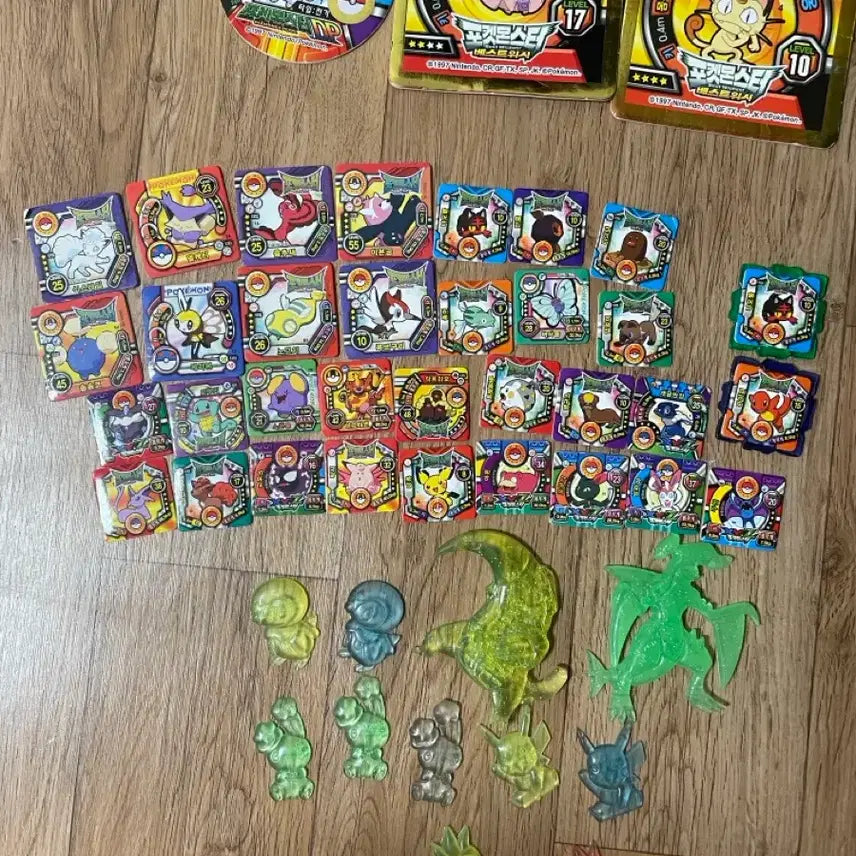 [BUNJANG] Various Stickers Bundle Set / 희귀 고전문구 딱지 고전딱지 일괄 메이플스토리 포켓몬스터