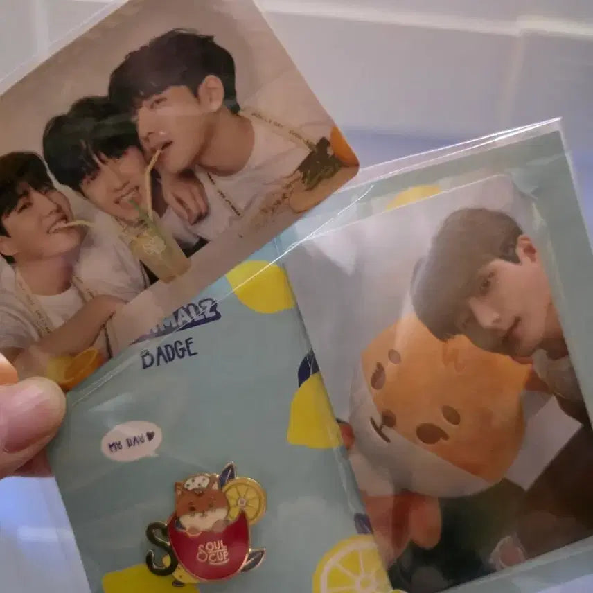 [BUNJANG] Day6 Soul Cup Bundle Set Badge + Photocard + Unit Photocard / 이오데 데이식스 소울컵 뱃지+포카+유닛포카 일괄