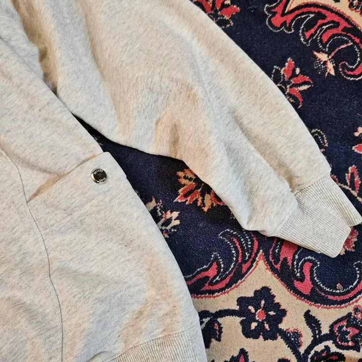 [BUNJANG] 윌비플레이 24fw 스냅 후드 오트밀 / 윌비플레이 24fw 스냅 후드 오트밀