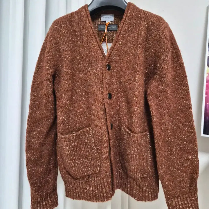 [BUNJANG] Series Alpaca Knit Cardigan / series 시리즈 알파카 니트 가디건 택달린 새상품