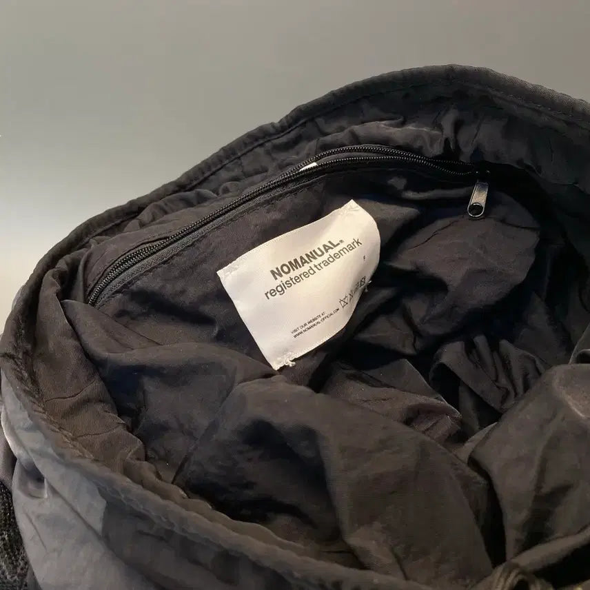 [BUNJANG] NOMANUAL C.B STRING BAG Backpack / 노매뉴얼 스트링 백팩 (C.B STRING BAG)