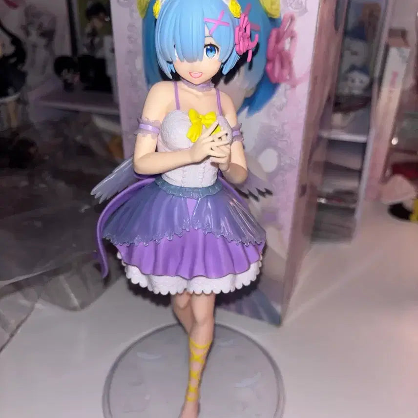 [BUNJANG] Re:Zero Ram Angel Ver. Figure / 박스O) 리제로 렘 천사 피규어