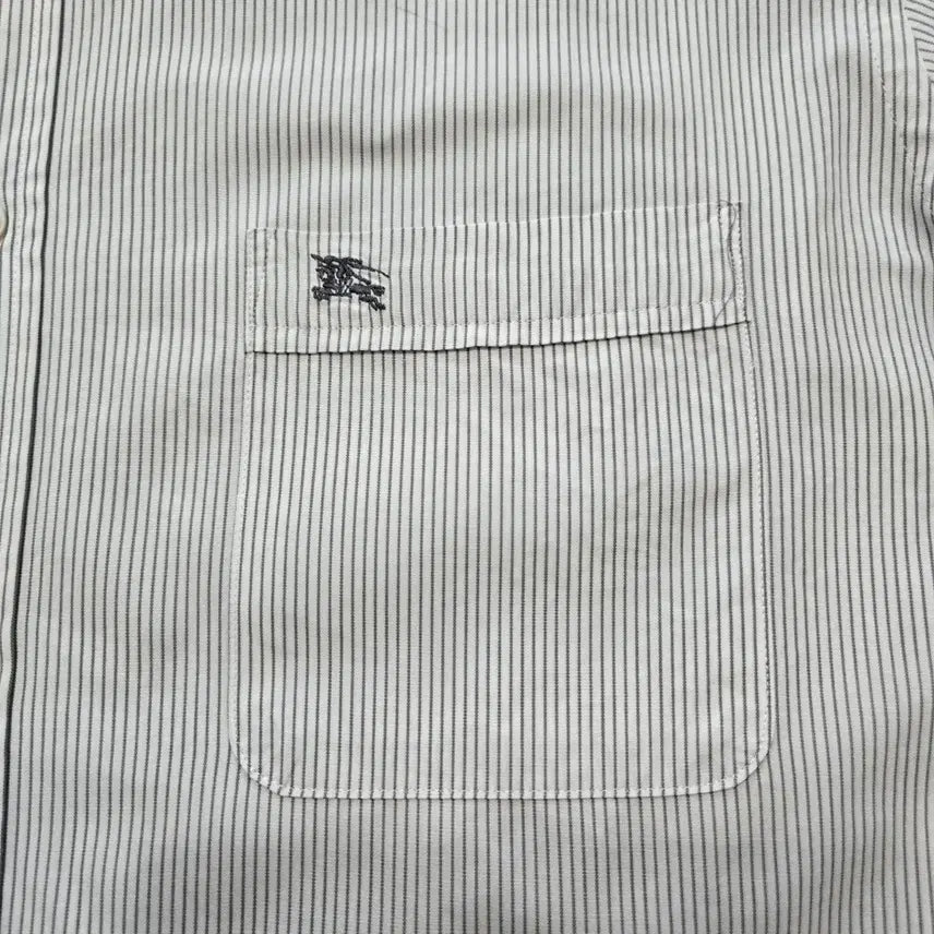 [BUNJANG] Burberry Black Label Striped Long Sleeve Shirt / 90~95) 버버리 블랙라벨 스트라이프 긴팔 셔츠