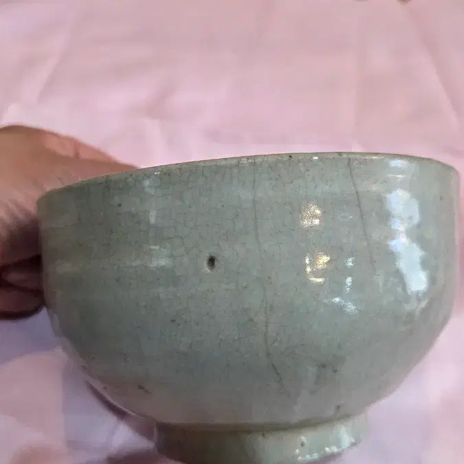 [BUNJANG] Late Joseon White Porcelain Tea Bowl / 조선말기 백자 도자기 약사발  / 찻사발