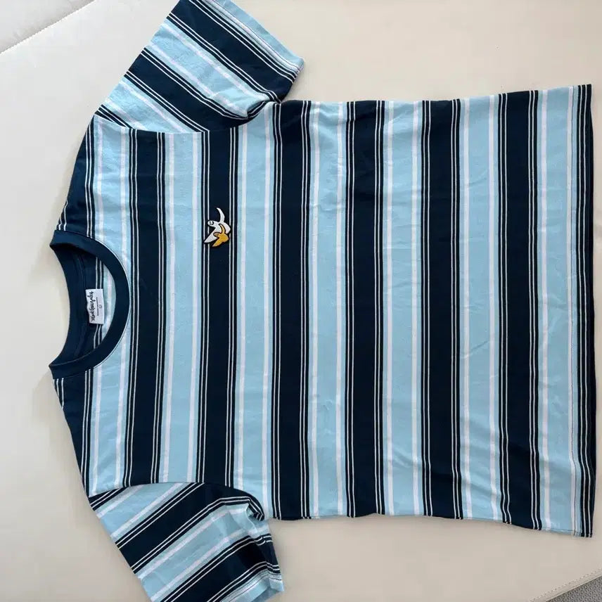 [BUNJANG] Mark Gonzales Stripe T-shirt (L) / 마크 곤잘레스 스트라이프 반팔티(L사이즈) 새거