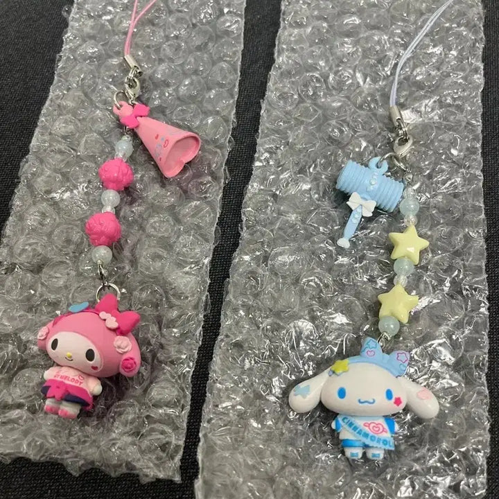 [BUNJANG] Sanrio My Melody Kirameki Gakuen Strap / 새상품> 산리오 키라메키 학원 랜덤 스트랩 마이멜로디