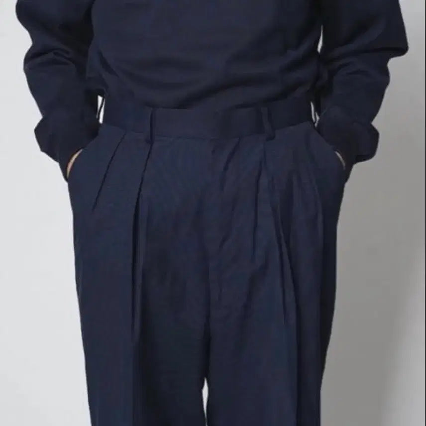 [BUNJANG] CIOTA x J.PRESS 2 Pleats Oxford Bag Trousers Size 7 / 시오타 x 제이프레스 2플리츠 옥스포드 백 트라우저 7 (새상품)