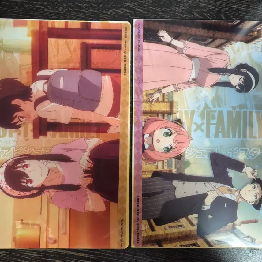 [BUNJANG] Spy x Family Clear Poster Bundle Set / 스파이패밀리 클리어 포스터 일괄