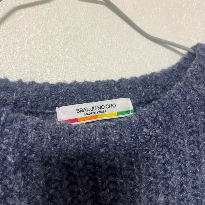 [BUNJANG] Brocashi Navy Knit Sweater / 보카시 하찌 블루네이비 니트