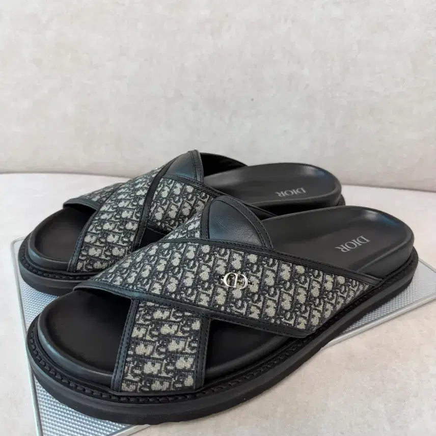 [BUNJANG] Dior Oblique Aqua Sandals / 디올 오블리크 아쿠아 샌들