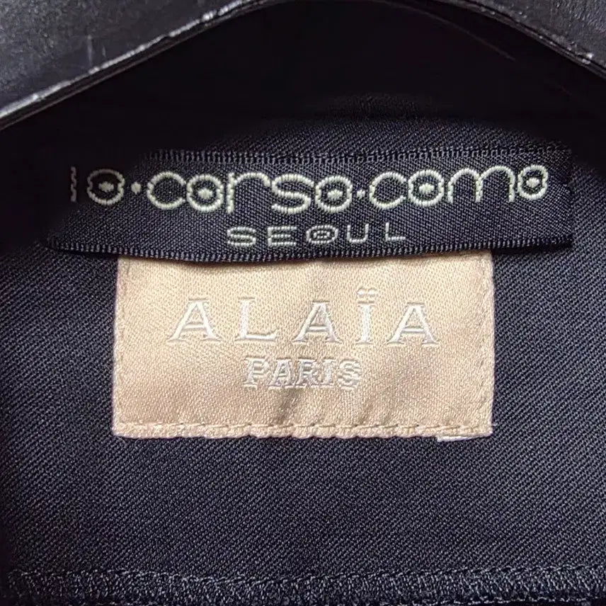 [BUNJANG] ALAIA Signature Openwork Flare Coat Dress / 알라이아(ALAIA) 시그니처 오픈워크 플레어 코트 드레스