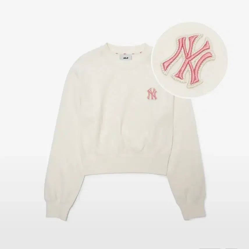 [SOLD OUT] mlb 크롭 맨투맨