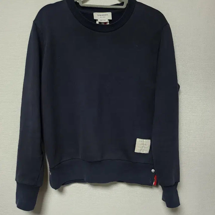 [BUNJANG] Thom Browne Tricolor Sweatshirt / 톰브라운 백삼선 맨투맨