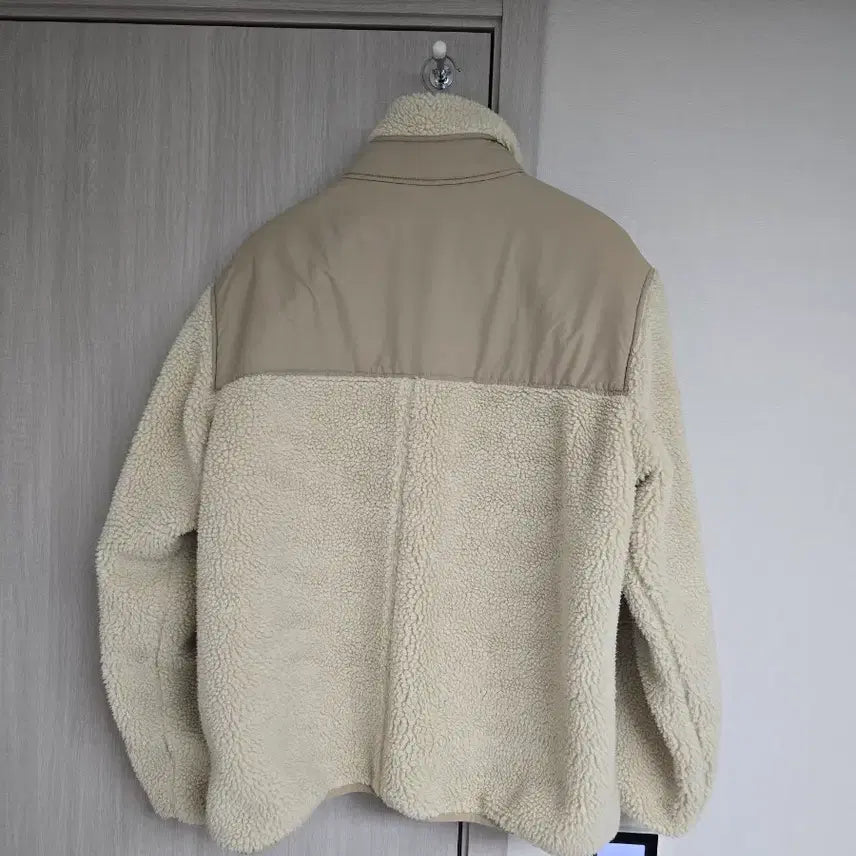 [BUNJANG] Mark Gonzales Fleece Jacket Ivory XL / 마크 곤잘레스 뽀글이 플리스 아이보리 XL