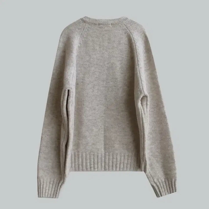 [SOLD OUT] 라룸 헤리브이넥니트 오트밀