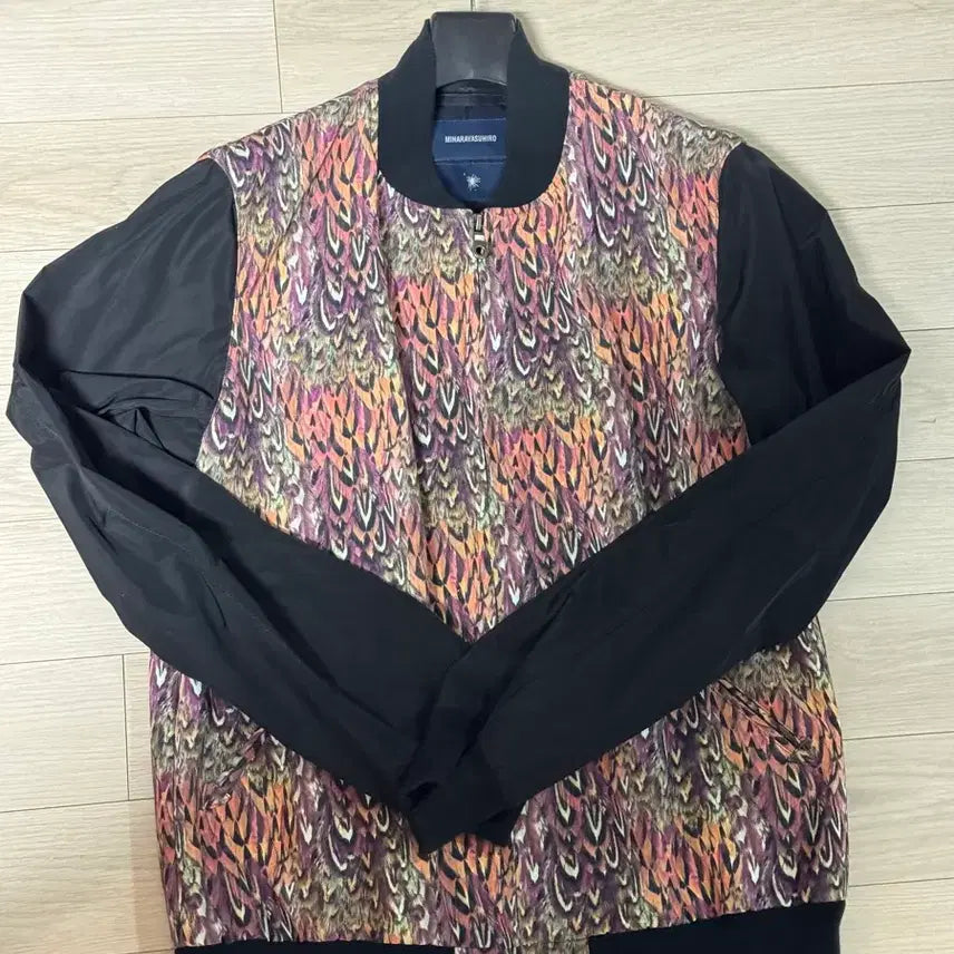 [BUNJANG] Mihara Yasuhiro Feather Pattern Bomber Jacket / 미하라 야스히로 페더 패턴 보머 자켓 판매합니다