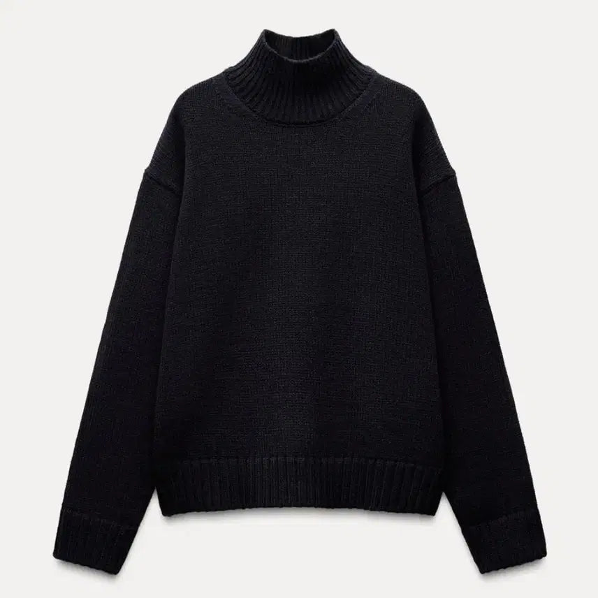 [BUNJANG] Zara High Neck Knit Sweater / zara 자라 하이넥 니트 스웨터 3519125