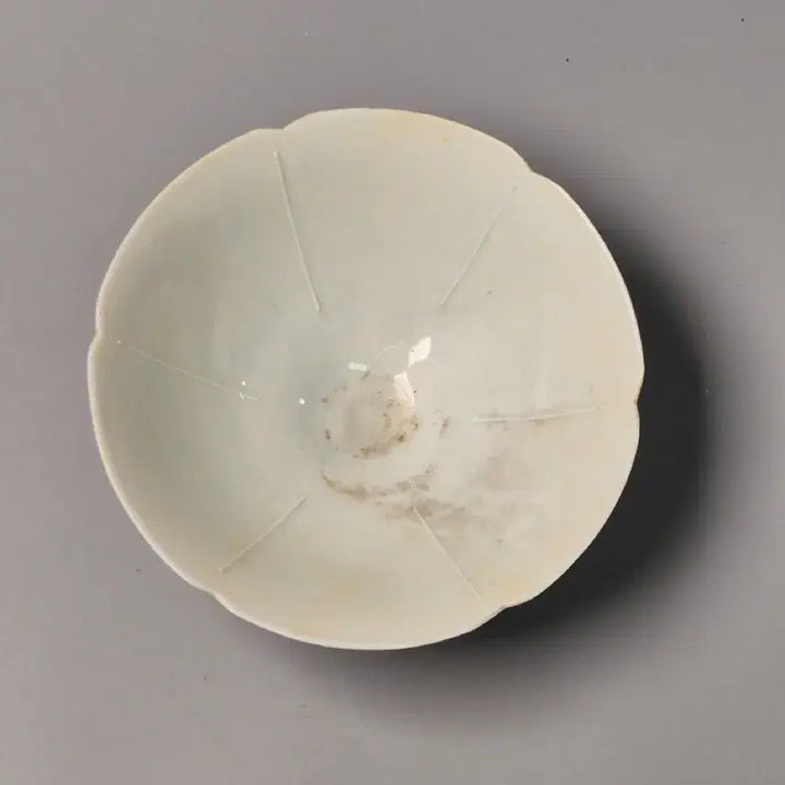 [BUNJANG] Joseon Dynasty Celadon White Porcelain Bowl / 송대 청백자 화구완 중국도자기 골동품