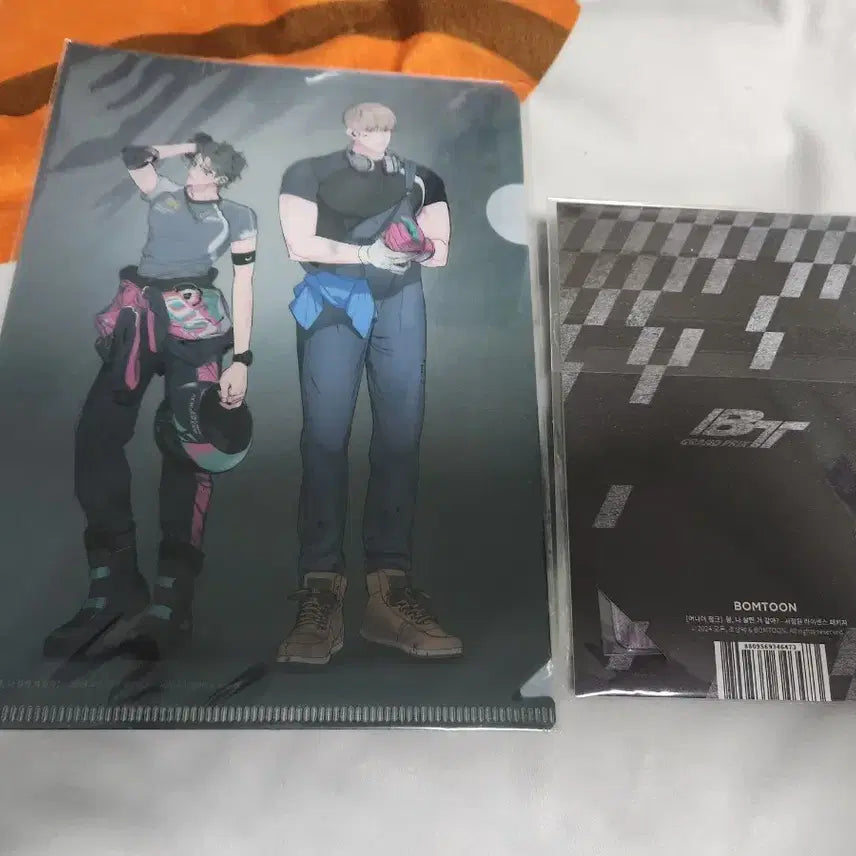 [BUNJANG] The Boyz Sunwoo Licensee Clear File & Couple Postcard / 어나더 핑크 형 나 살찐 거 같아?클리어파일 커플엽서 서정원 라이센스 패