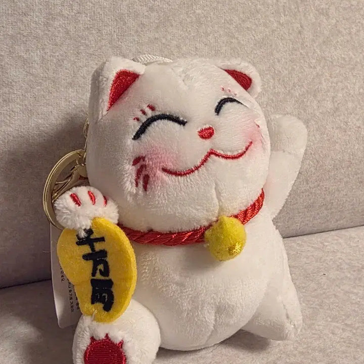 [BUNJANG] X-TOP Maneki-neko Retro Cat Charm Keychain / 새상품) 돈들어오는 키링 X-TOP 마네키네코 복고양이 인형