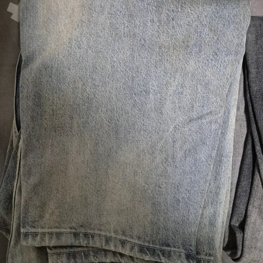 [BUNJANG] 202 Engineered Denim Pants Painted Light Blue / 비긴202 엔지니어드 데님팬츠 페인티드 라이트 블루 1