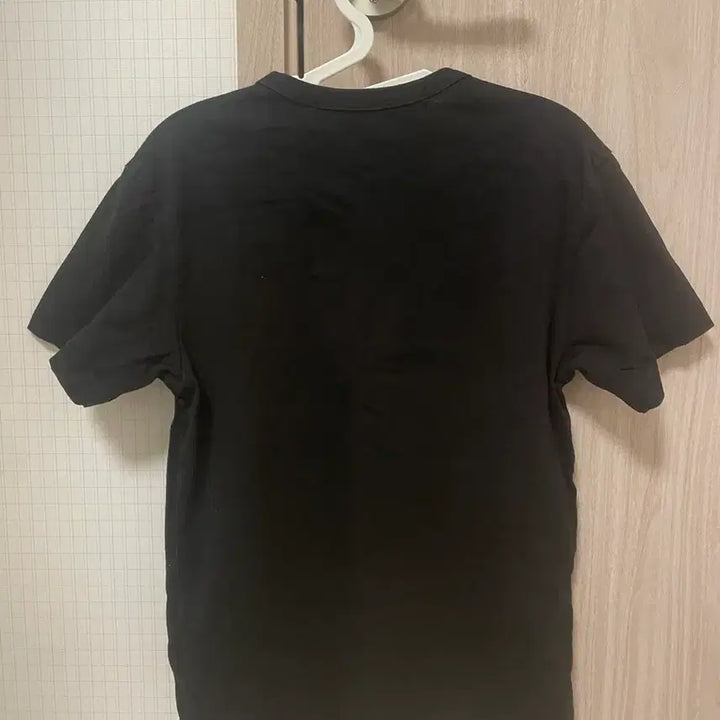 [BUNJANG] Comme des Garcons Double Heart Black T-Shirt / 꼼데가르송 더블하트 블랙 반팔