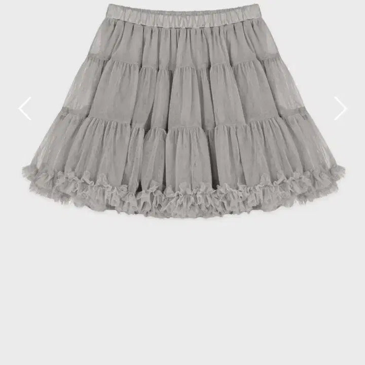 [BUNJANG] Sinoon Tulle Skirt Light Gray / 시눈 튜튜스커트새상품 라이트그레이