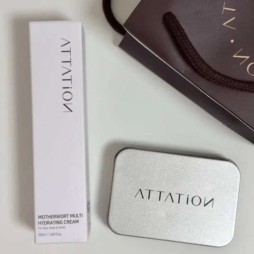 [BUNJANG] Attention Multi Cream + Ceramic Gua Sha Set / 어테이션 멀티크림 + 도자기 세라믹 괄사 세트