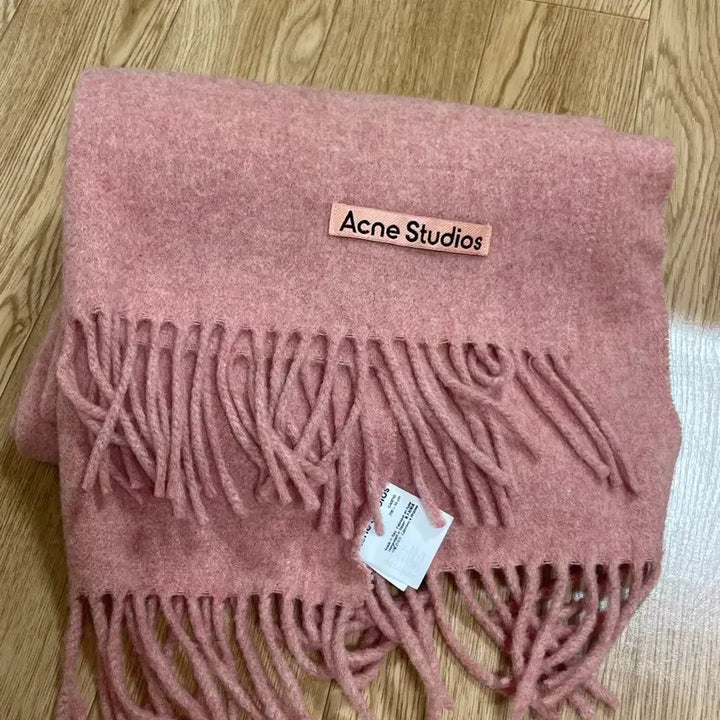 [BUNJANG] Acne Studios Narrow Wool Rose Melange Scarf / 아크네스튜디오 네로우 울 로즈 멜란지 머플러