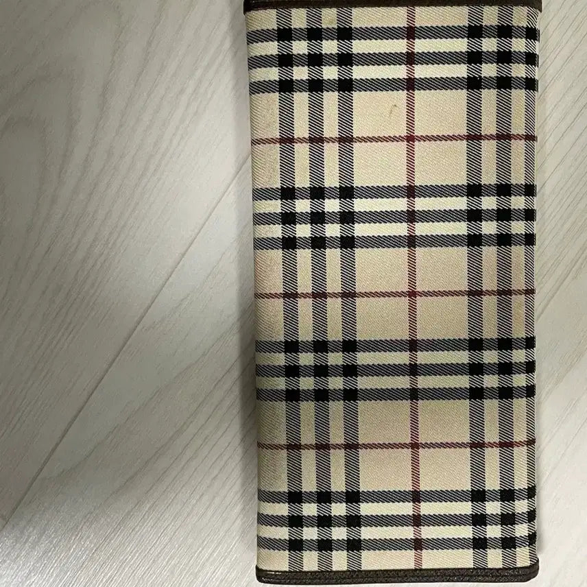 [BUNJANG] Burberry Check Long Wallet / 정품) 버버리 체크 장지갑
