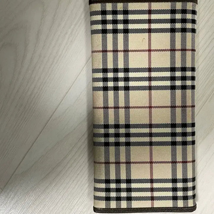 [BUNJANG] Burberry Check Long Wallet / 정품) 버버리 체크 장지갑