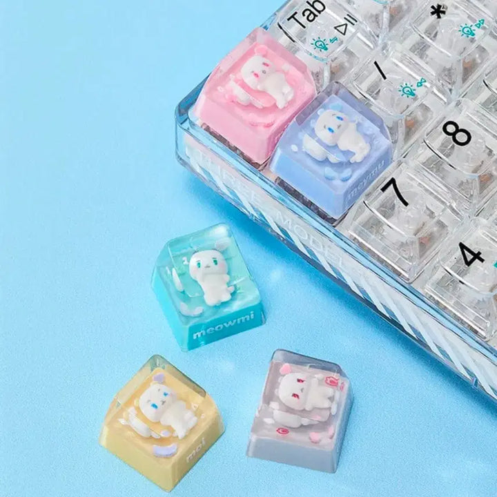 [BUNJANG] BABY M MUMEEMU Bundle Set Keycap / 베이비 므메미무 팝업 키캡 드볼 일괄 양도
