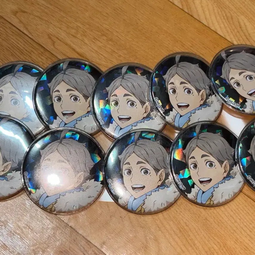 [BUNJANG] Haikyu Suga Koushi Bundle Set Badge / 하이큐 스가와라 코시 뱃지 10개 일괄