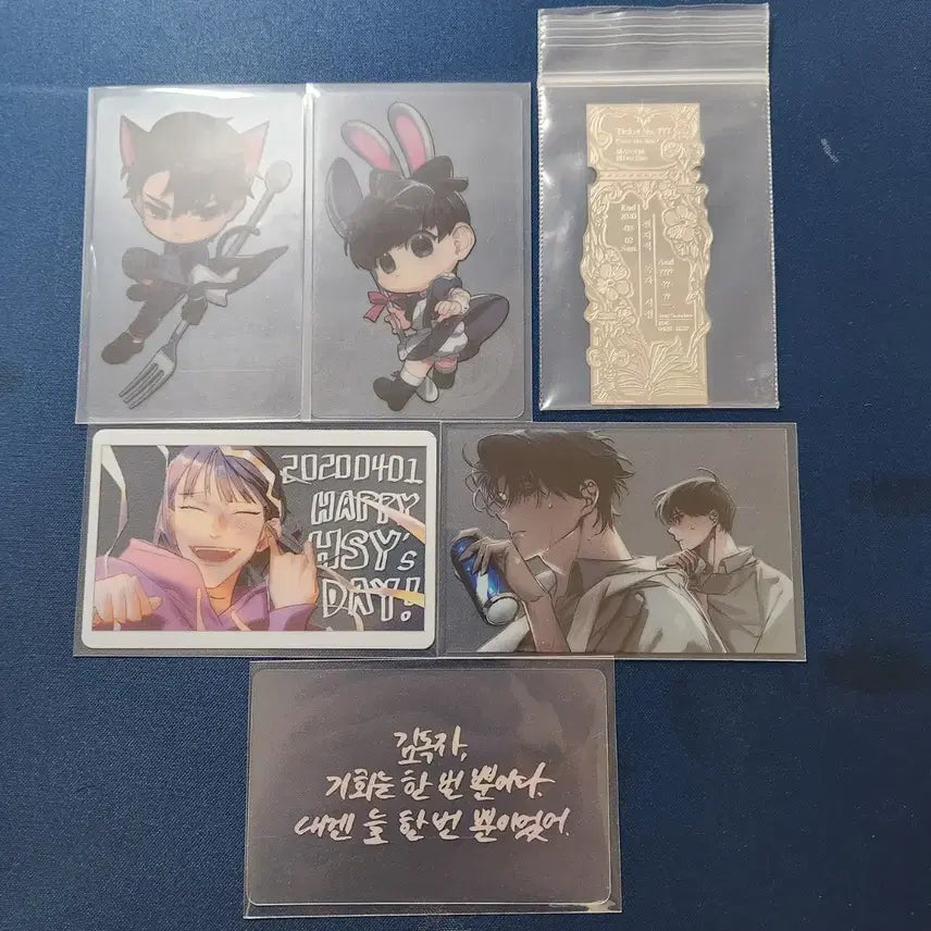 [BUNJANG] Omniscient Reader's Viewpoint Transparent Photocard Bundle / 전독시 투명 포카 책갈피 일괄 양도