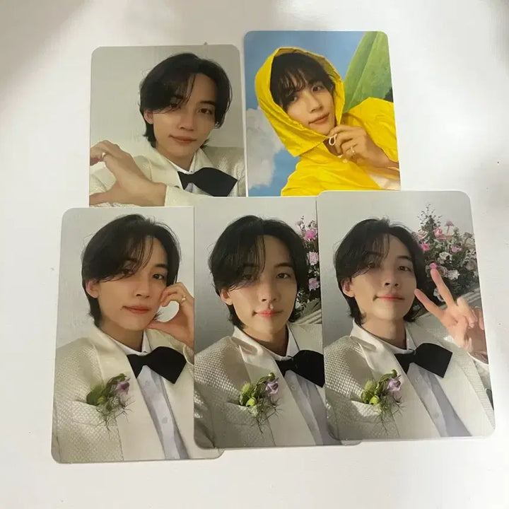 [BUNJANG] Seventeen Jeonghan Carat Ver. Bundle Set Photocard &amp; Name Tag / 일괄 급처 세븐틴 윤정한 포카 캐럿반 일괄 판매 명찰 증사