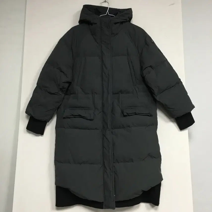 [BUNJANG] TIME Goose Down Long Padded Coat 66 / TIME 타임 구스 롱패딩 66