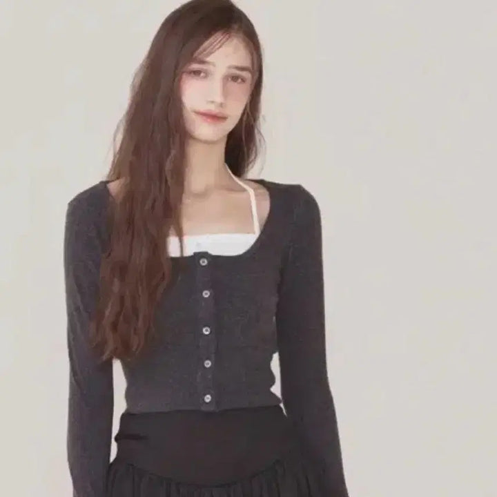 [BUNJANG] Not Your Rose Luna Cardigan Set / (택있음)낫유어로즈 루나 가디건 세트