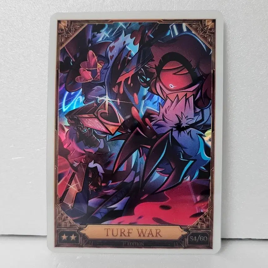 [BUNJANG] Hazbin Hotel Valentino Turf War Trading Card / 해즈빈호텔 TURF WAR 옵티크롬 트레이딩 카드 발렌티노 니프티