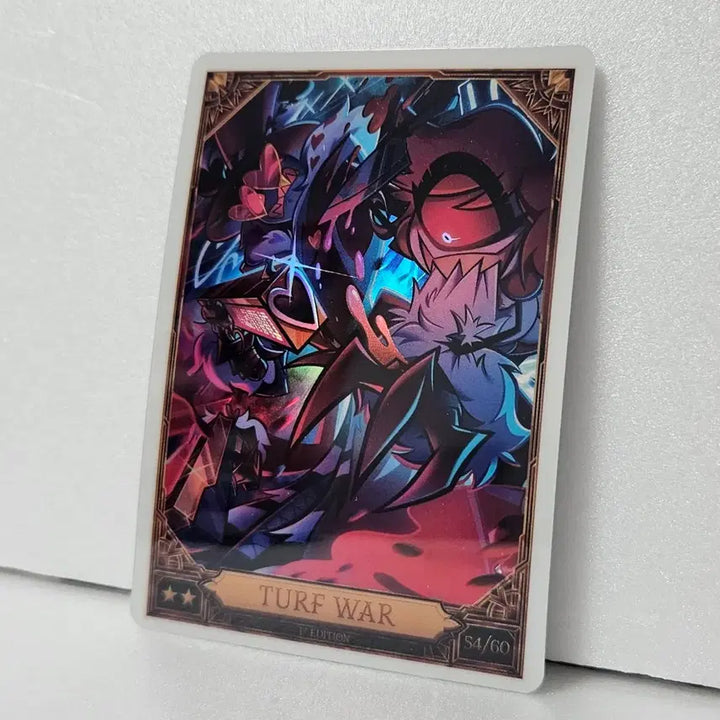 [BUNJANG] Hazbin Hotel Valentino Turf War Trading Card / 해즈빈호텔 TURF WAR 옵티크롬 트레이딩 카드 발렌티노 니프티