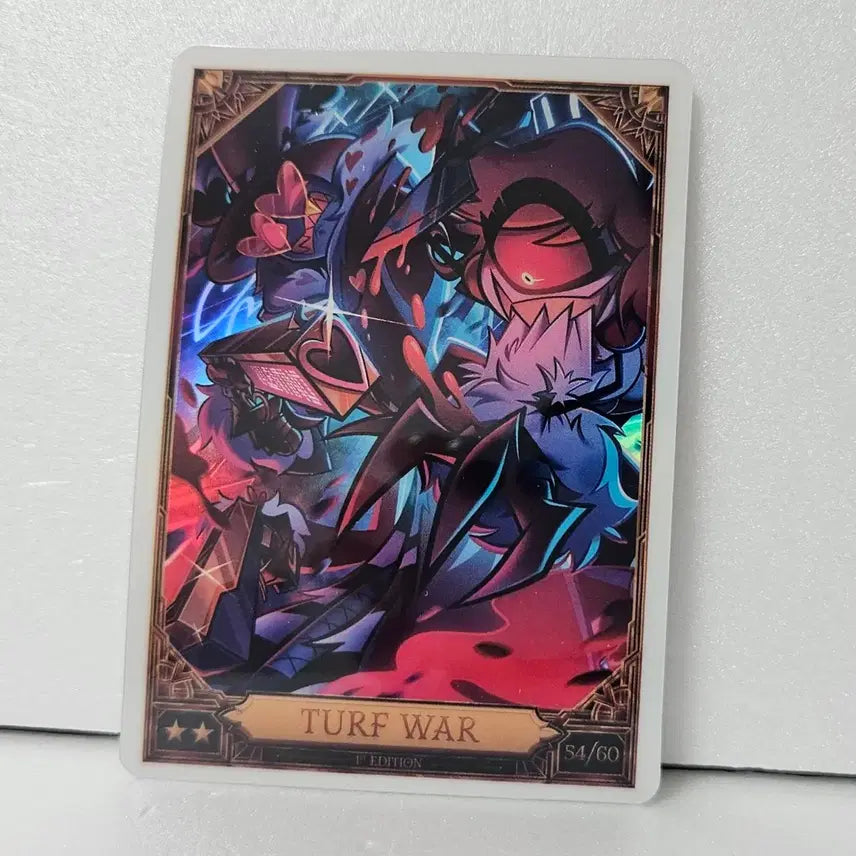 [BUNJANG] Hazbin Hotel Valentino Turf War Trading Card / 해즈빈호텔 TURF WAR 옵티크롬 트레이딩 카드 발렌티노 니프티